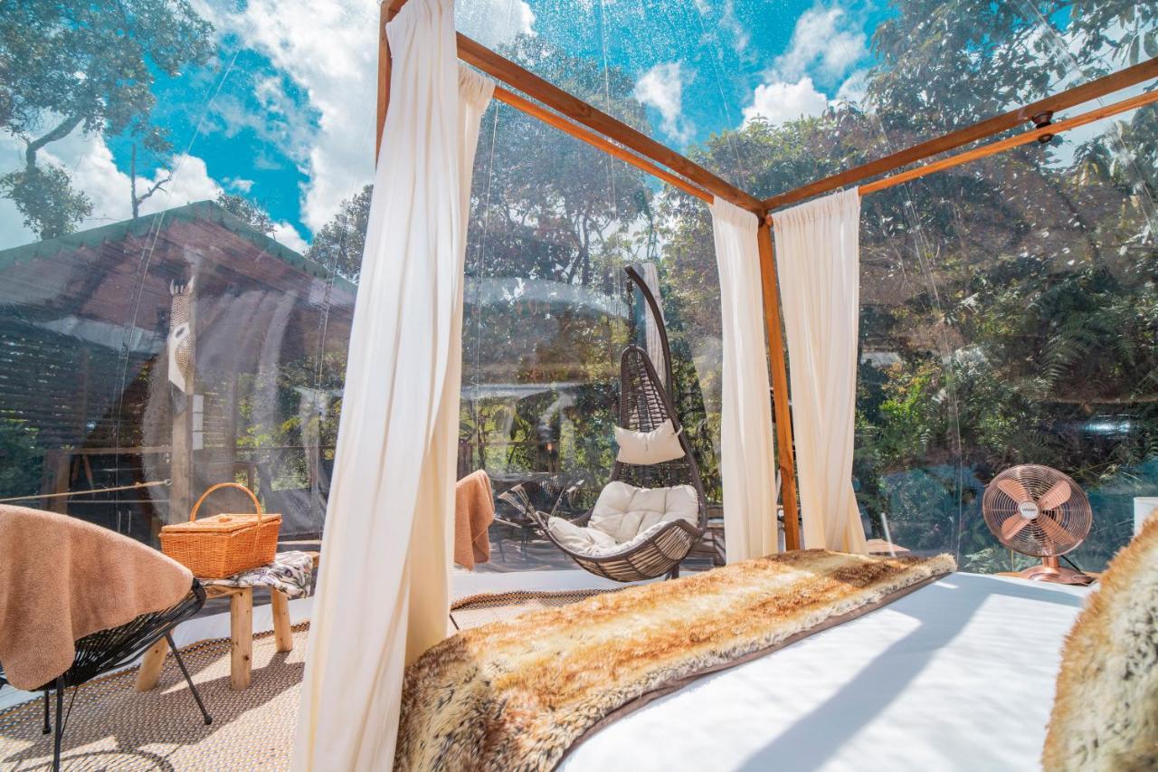 Bubblesky Glamping Guatape Hotel Exterior foto