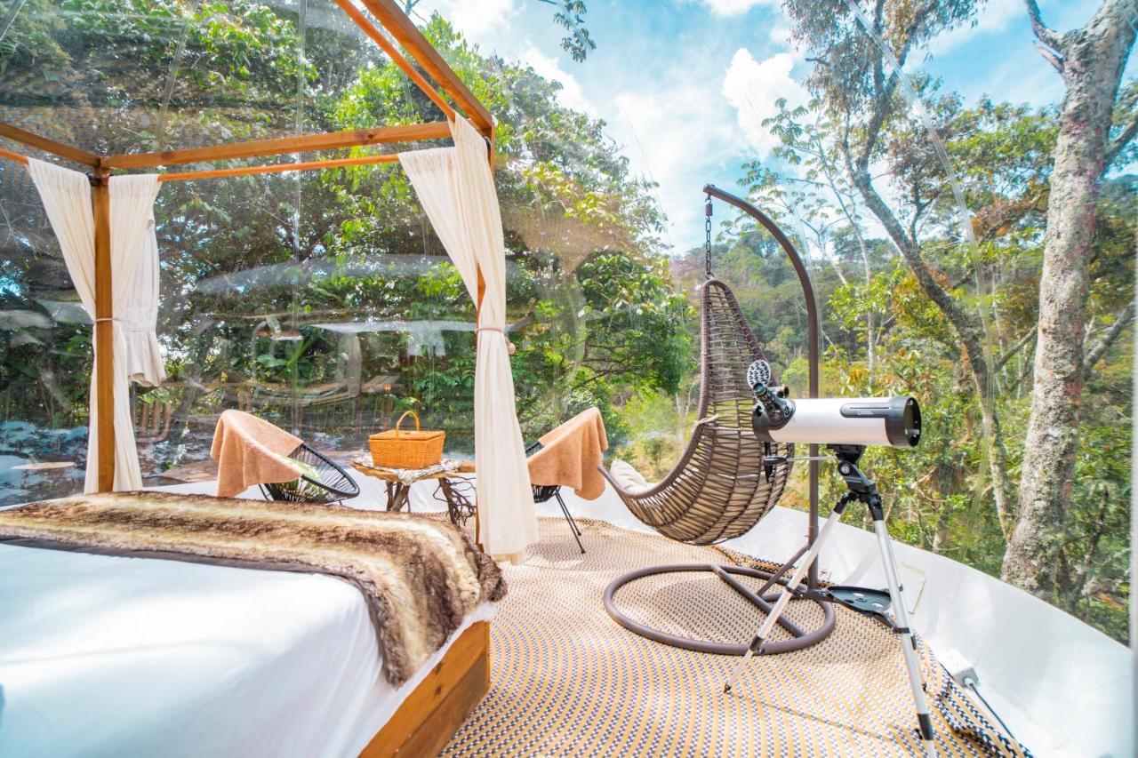 Bubblesky Glamping Guatape Hotel Exterior foto