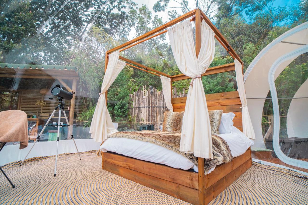 Bubblesky Glamping Guatape Hotel Exterior foto