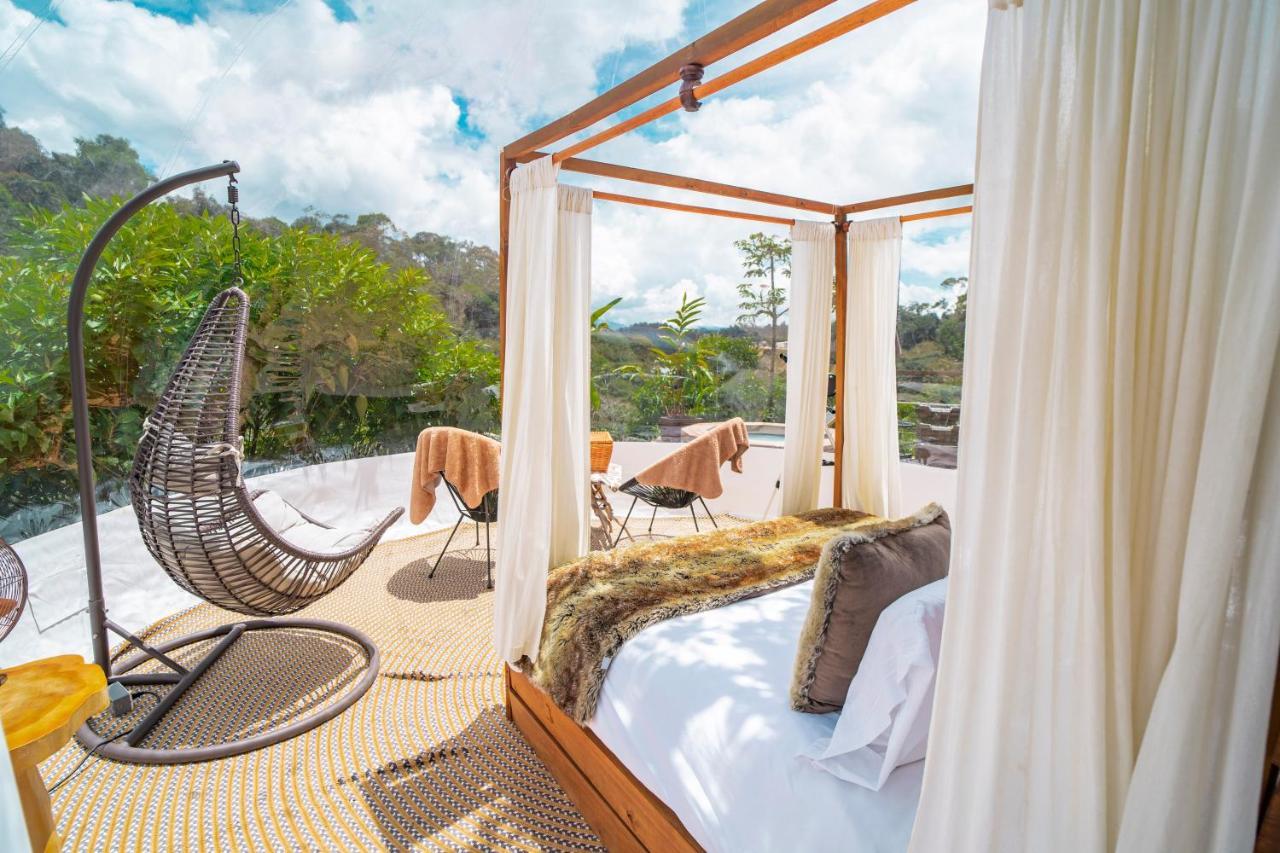 Bubblesky Glamping Guatape Hotel Exterior foto