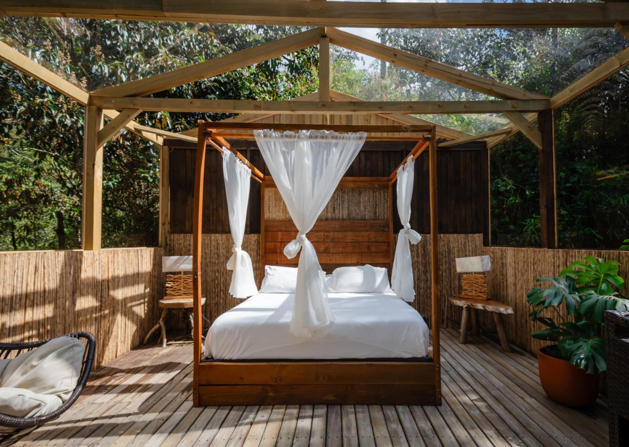Bubblesky Glamping Guatape Hotel Exterior foto